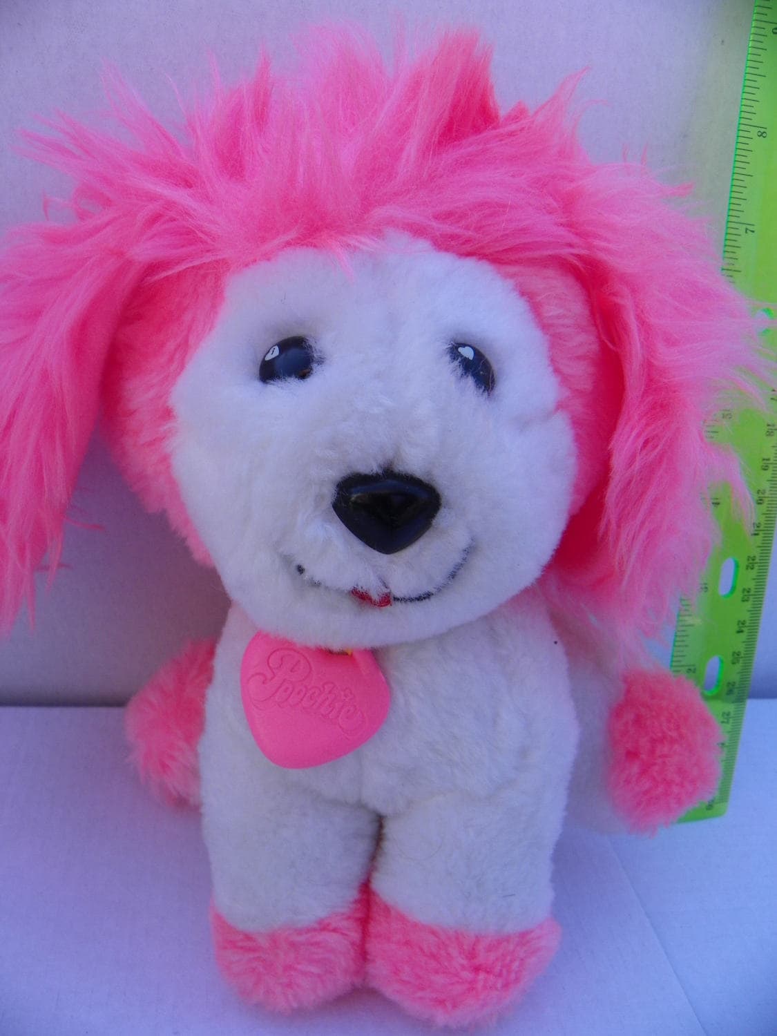 Buy Adorable Poochie Plush Dog 1982 Mattel Poochie Pink and White Fluffy Puppy Vintage Stuffed Toy Dog Plushie Puppy Dog Stuffed Animal Online in India Etsy
