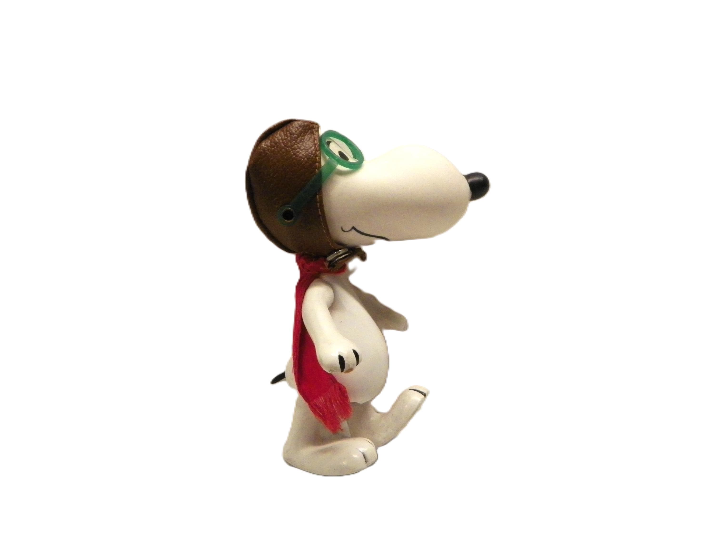 1968 Vintage Snoopy Skediddler Kiddle , Peanuts Snoopy Red Baron
