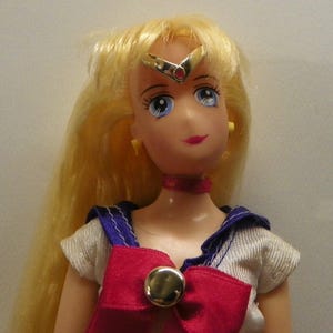 1995 Bandai Deluxe Adventure Dolls, Sailor Moon, 25 cm, Ban Dai Serena, Sailor Moon, années 1990, Naoko Takeuchi, manga japonais, 1995