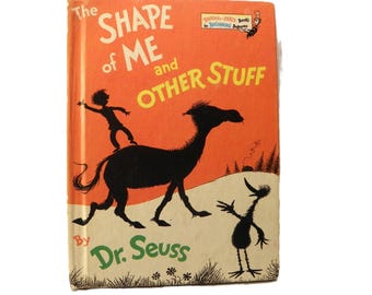 First Edition 1973 Dr Seuss Book - The Shape of Me and Other Stuff , 1970's Children's Beginner Book