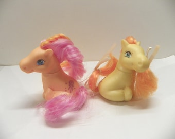 Vintage 1997 Lanard Baby Ponies - My Little Pony Clone , My Little Phony , Fakie Pony