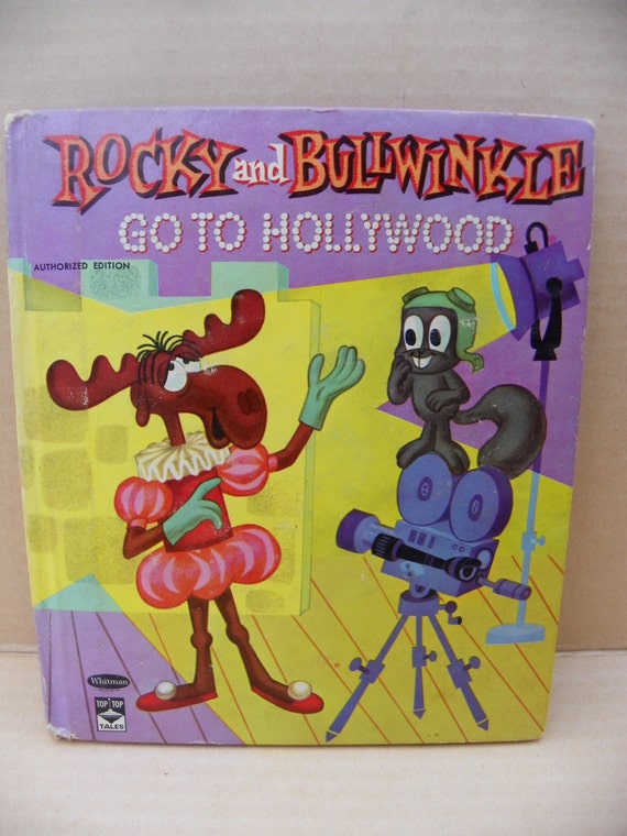 Rocky and Bullwinkle Go to Hollywood Top Top Tales 2494 - Etsy Canada