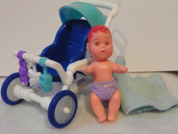 barbie baby and stroller