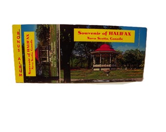 1960's Souvenir of Halifax Nova Scotia Postcard Booklet