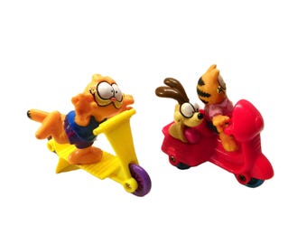USAマクドナルドのガーフィルドのボード The Garfield Happy Meal countertop display - one of the most