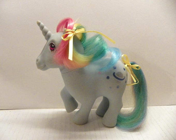 Vintage 1983 G1 My Little Pony Rainbow Ponies - Moonstone - READ Fair ...