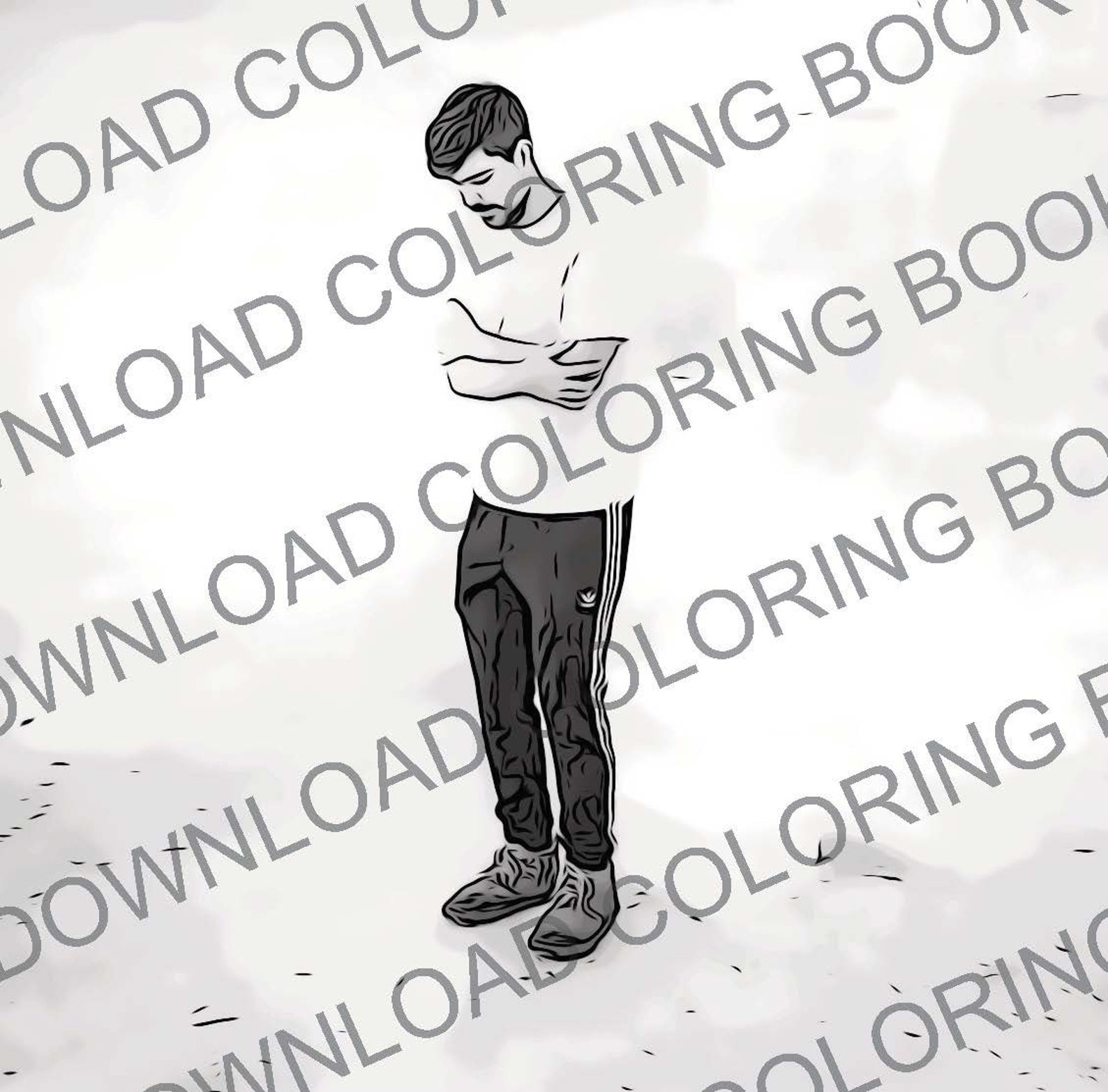 Youtuber Coloring Book Mr Beast | Etsy