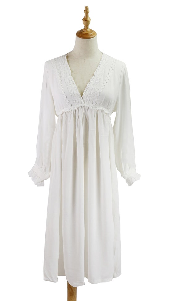 m and s cotton nightdress