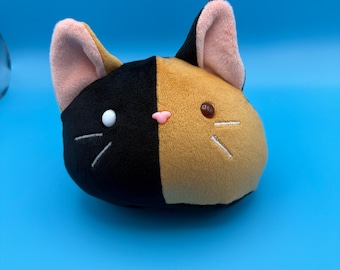 Mochi Minky Calico Cat Blob Plush