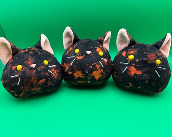 Minky Tortie Cat Blob Plush