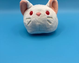 Mini Albino Cat Blob Plush