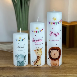Geburtstagskerze Kinder, Geburtstagskerze, Geburtskerze, Kerze Geburtstag, Taufkerze, Lebenskerze, 1. Geburtstag, Kindergeburtstag