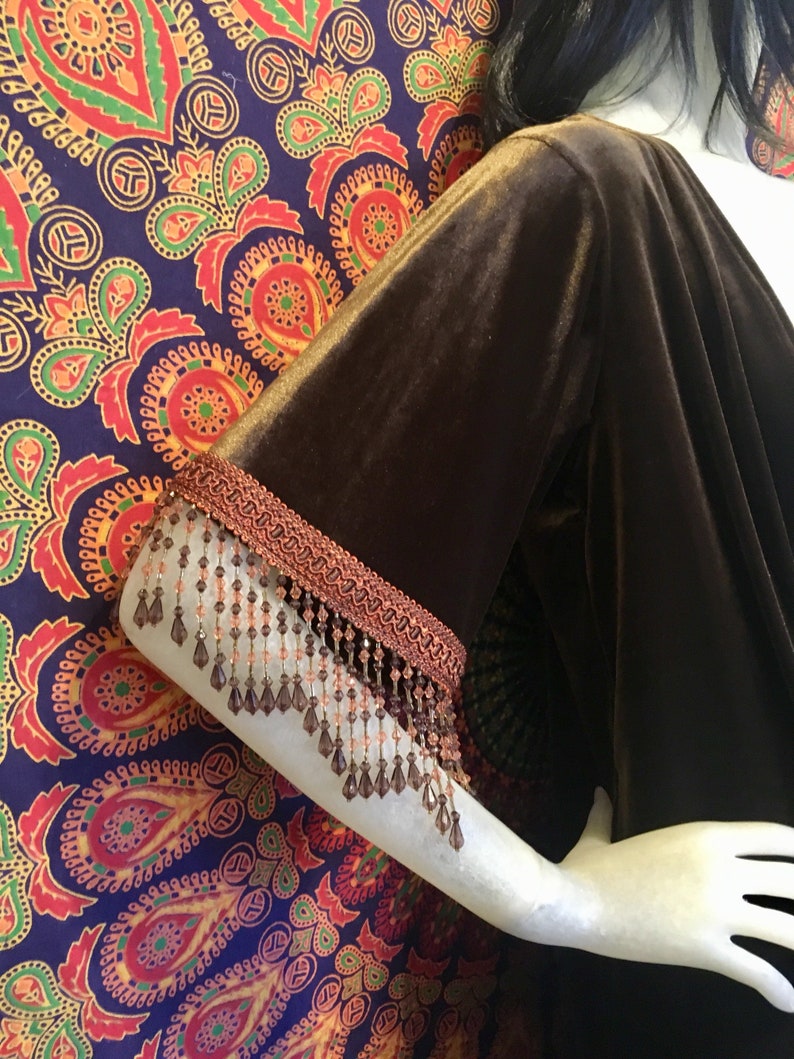 One of a Kind Kimono BROWN SUGAR Handmade