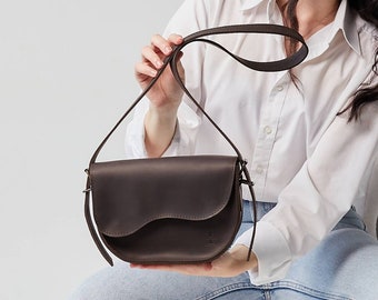 saddle bag, crossbody bags for women, leather crossbody bag women, brown crossbody bag, small leather crossbody bag, cute crossbody bag