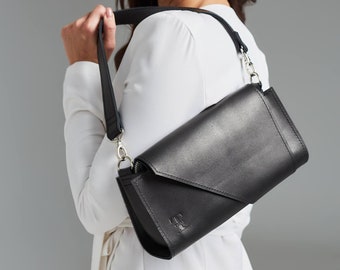 black crossbody bag, cross body bag, crossbody bags for women, crossbody purse, wallet crossbody bag, leather shoulder bag