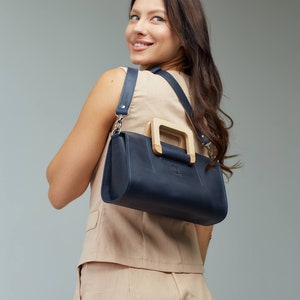 leather tote bag for women, bridesmaid tote bag, custom tote bag, cute tote bag image 2