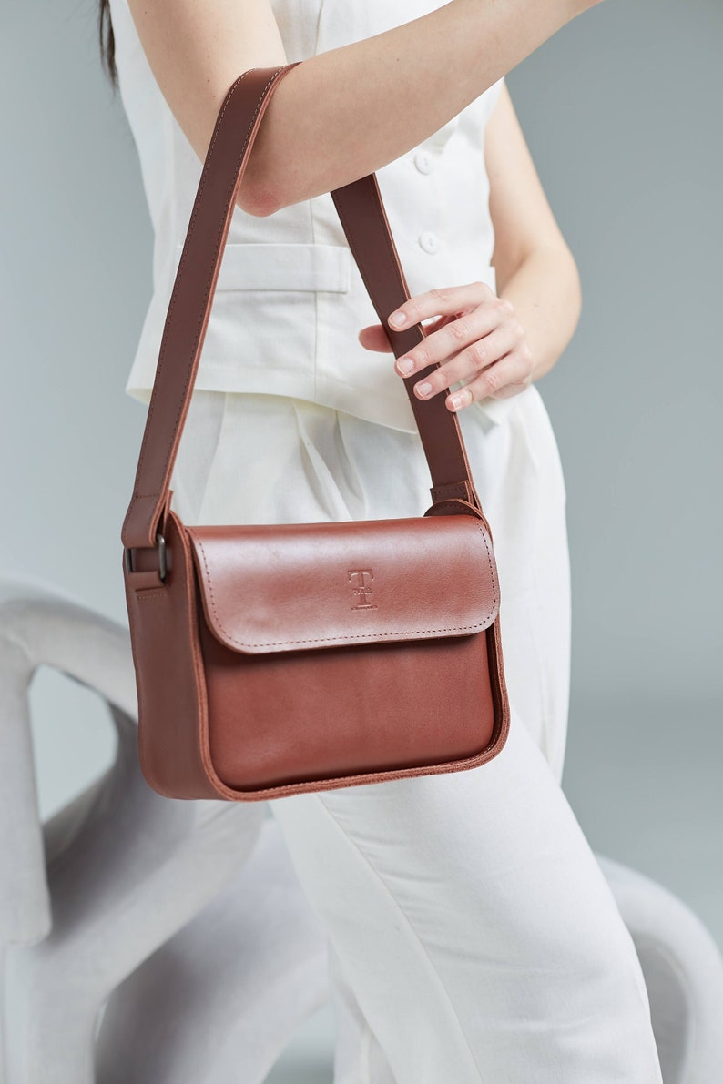 leather crossbody bag