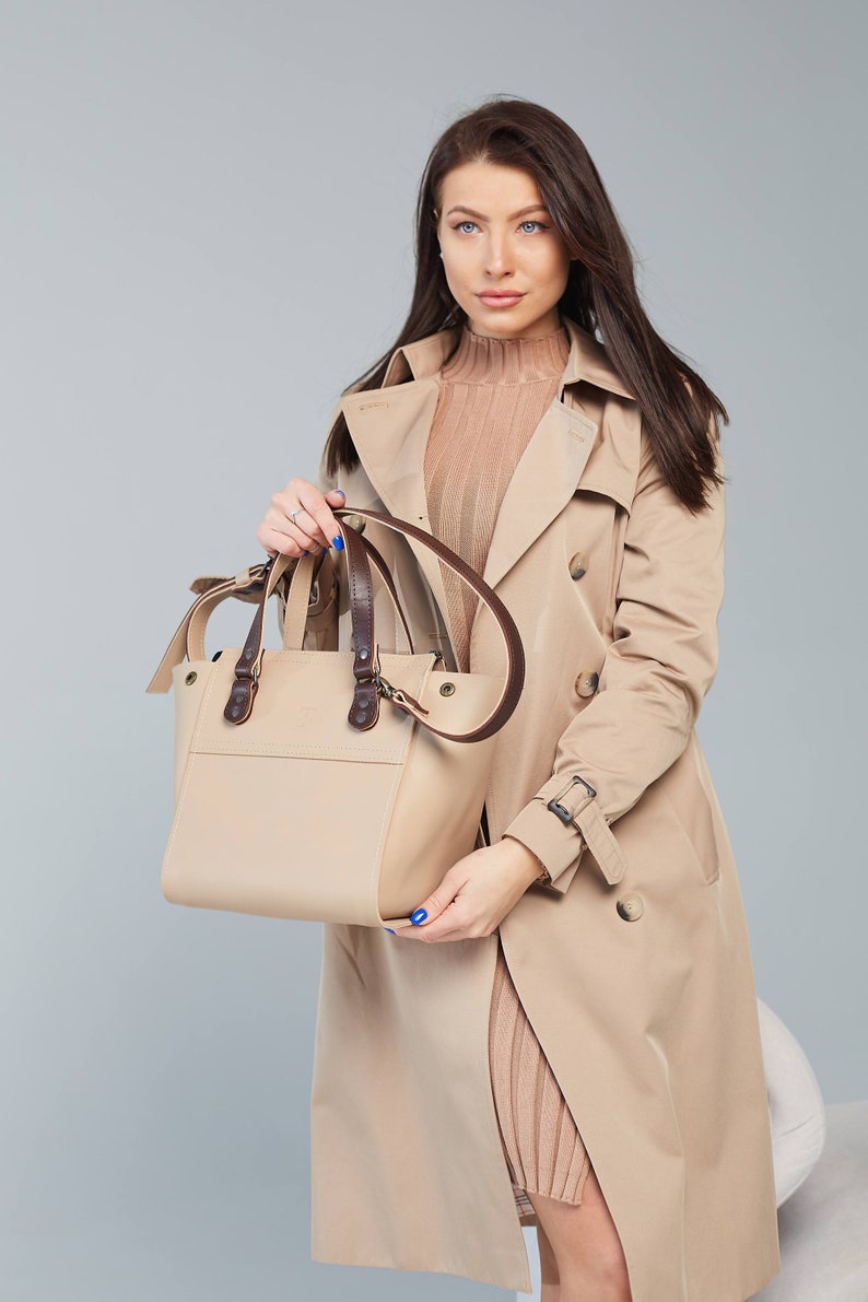 leather tote bags for women