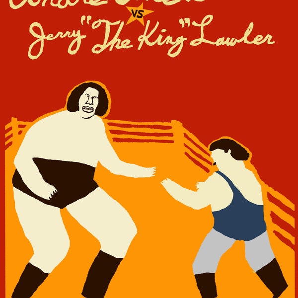 Jerry Lawler Art Etsy