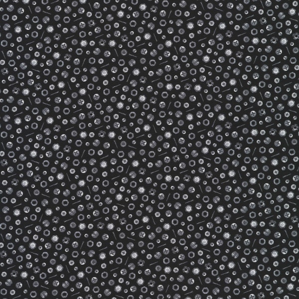 Nuts Bolts Fabric Etsy