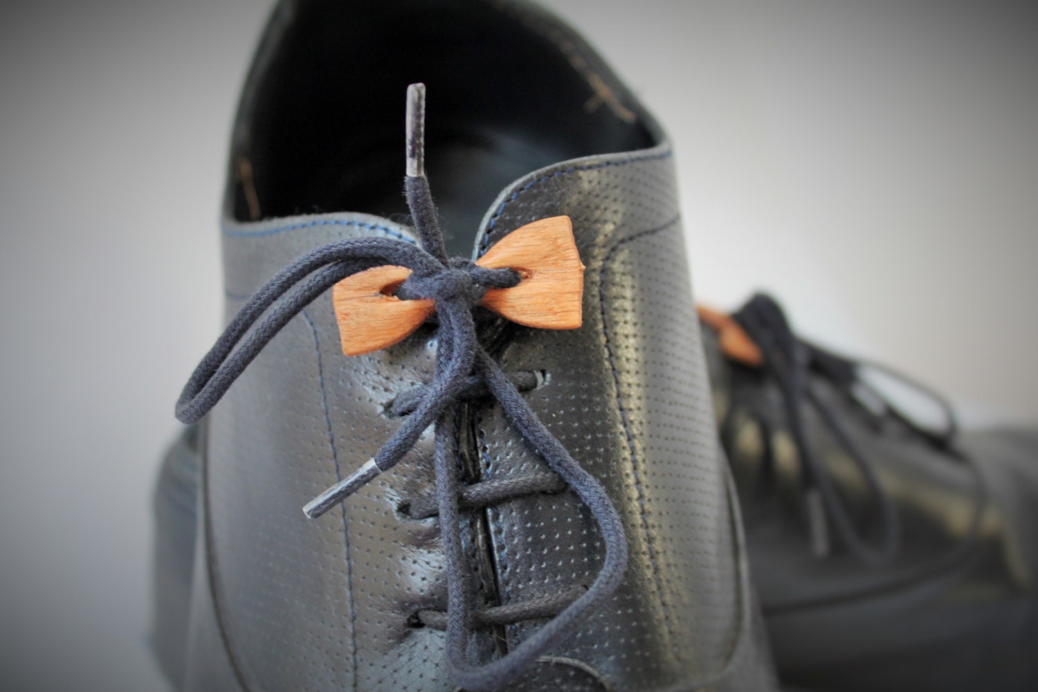 Set of two mens wooden bow tie shoes. wood shoes bow tie. Etsy