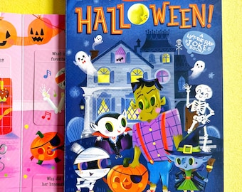 Halloween Lift-the-Flap Joke Book: Signed Interactive Kids Board Book