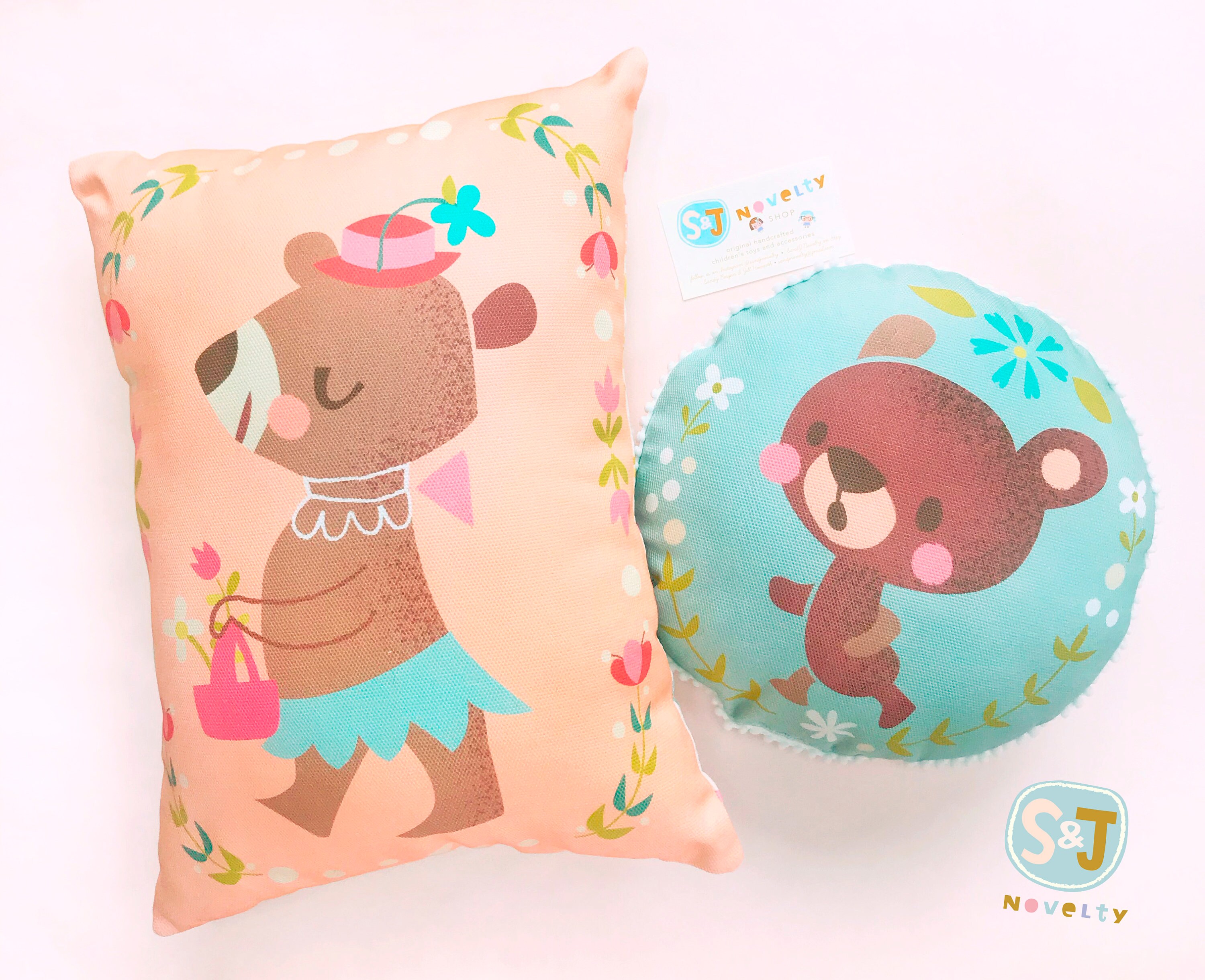 Mama Bear Goldilocks pillow girls room pillow riley blake Etsy