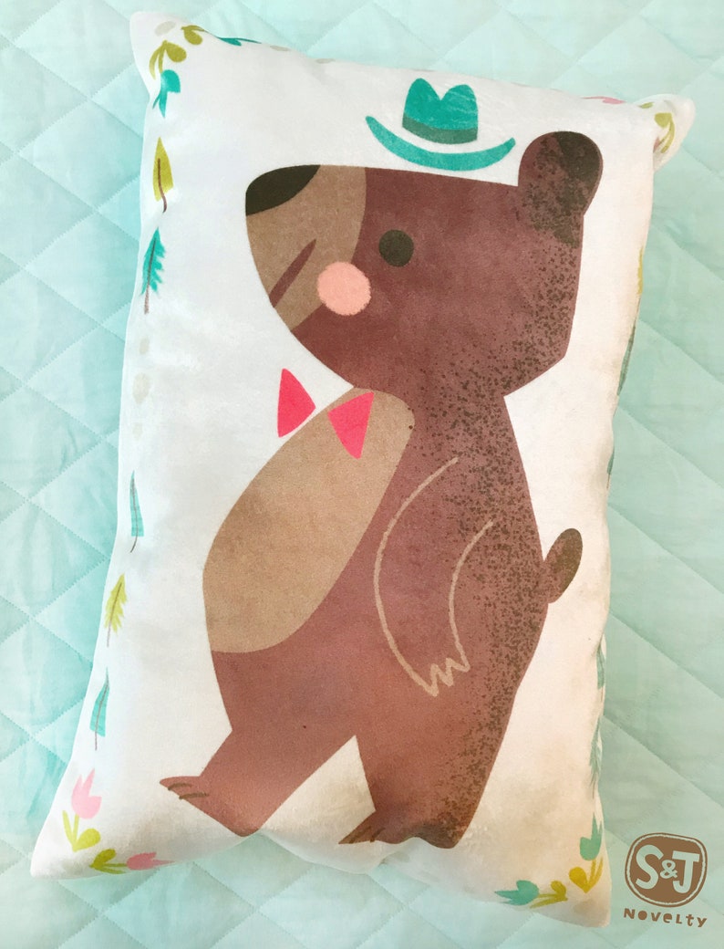 Papa Bear nursery pillow Goldilocks velvet pillow riley Etsy
