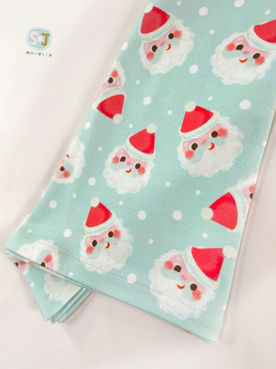 Organic Cotton Christmas Baby Blanket Santa Claus Baby S Etsy