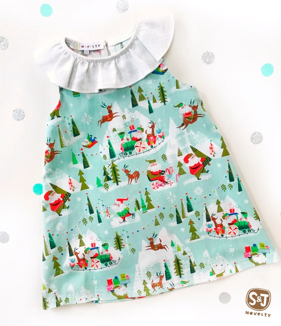 girls novelty christmas dress
