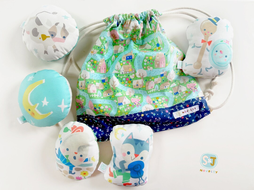 Nursery Rhymes Play Set With Backpack, Soft Toy Set, Hey Diddle, Humpty