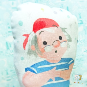 Small Mr. Smee Peter Pan soft toy, Captain Hook plush, Peter Pan nursery, Neverland, soft pirate toy, crib toy, pirate theme, boys room