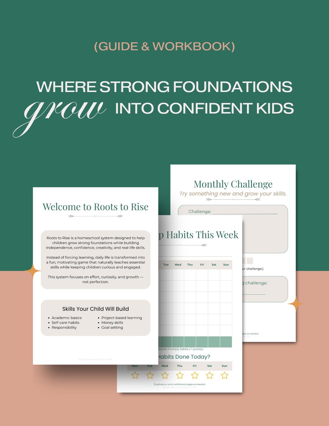 Persistent Rise Learning Roots to Rise Learning System — Complete Bundle (guide + Workbook) - Etsy