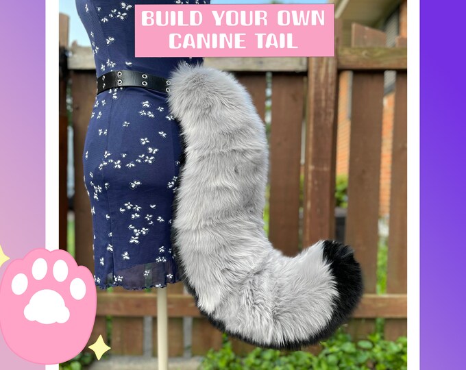 Canine Tail Fursuit Canine Tail Fursuit