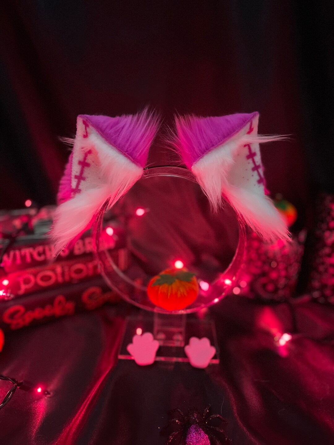 Frankenberry Inspired Cat Ears Halloween Frankenstein Etsy