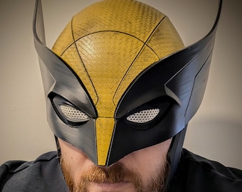 Deadpool & Wolverine Cowl  (Xmen, Deadpool, Cosplay wearable)