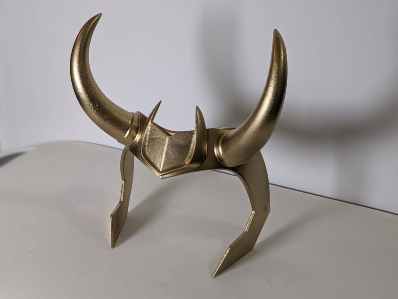 President Loki Horns TV Series Etsy UK