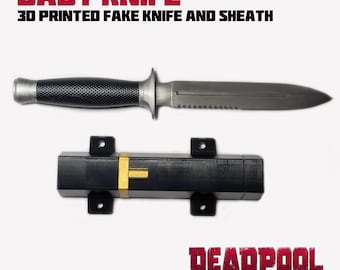 Kit de cuchillo de bebé de Deadpool: accesorio de cosplay impreso en 3D