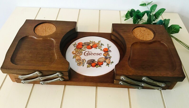 Vintage Erware Folding Buffet Tray