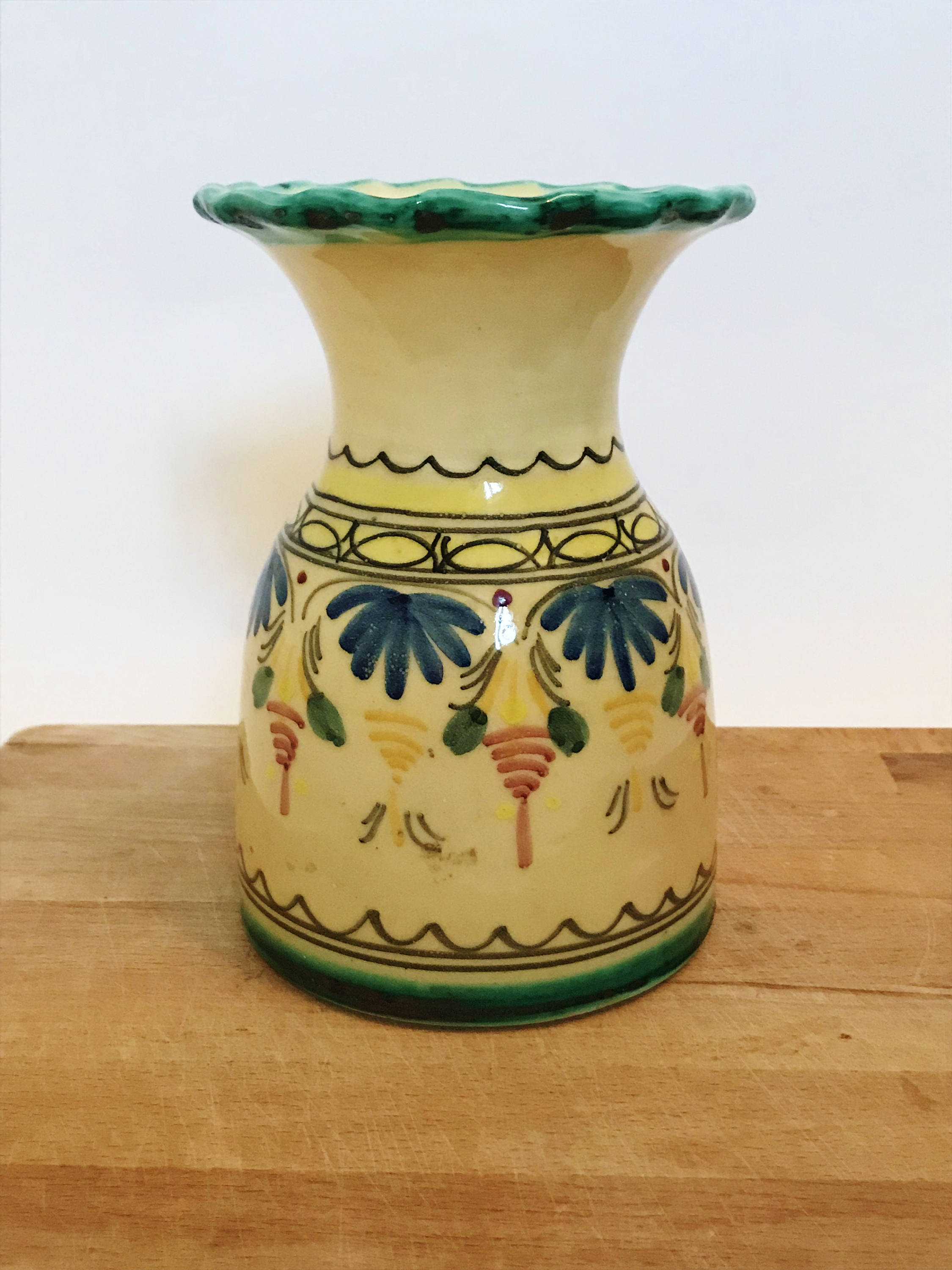 vintage-spanish-pottery-vase-etsy
