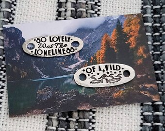 So Lovely Was The Loneliness Of A Wild Lake John Muir Quote - Hiker Gift - Hiking Gift - Fishing Gifts - Lake Life - Lake Gifts - Ready Made