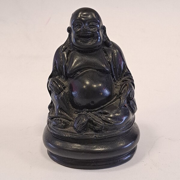 Vintage Soapstone Buddha, Hand Carved