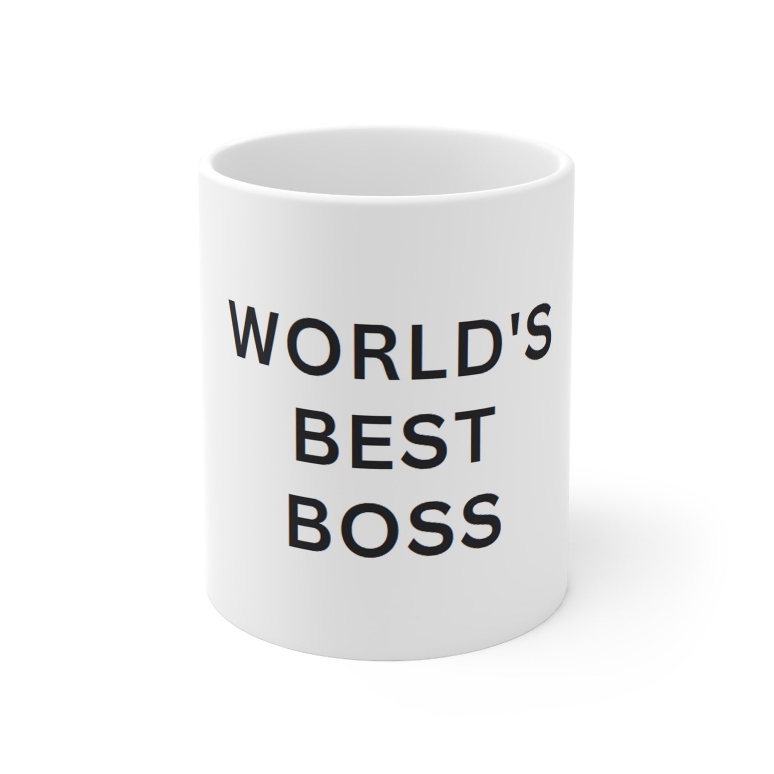 The Office World's Best Boss Mug 11oz Coffee Cup Michael Scott Replica