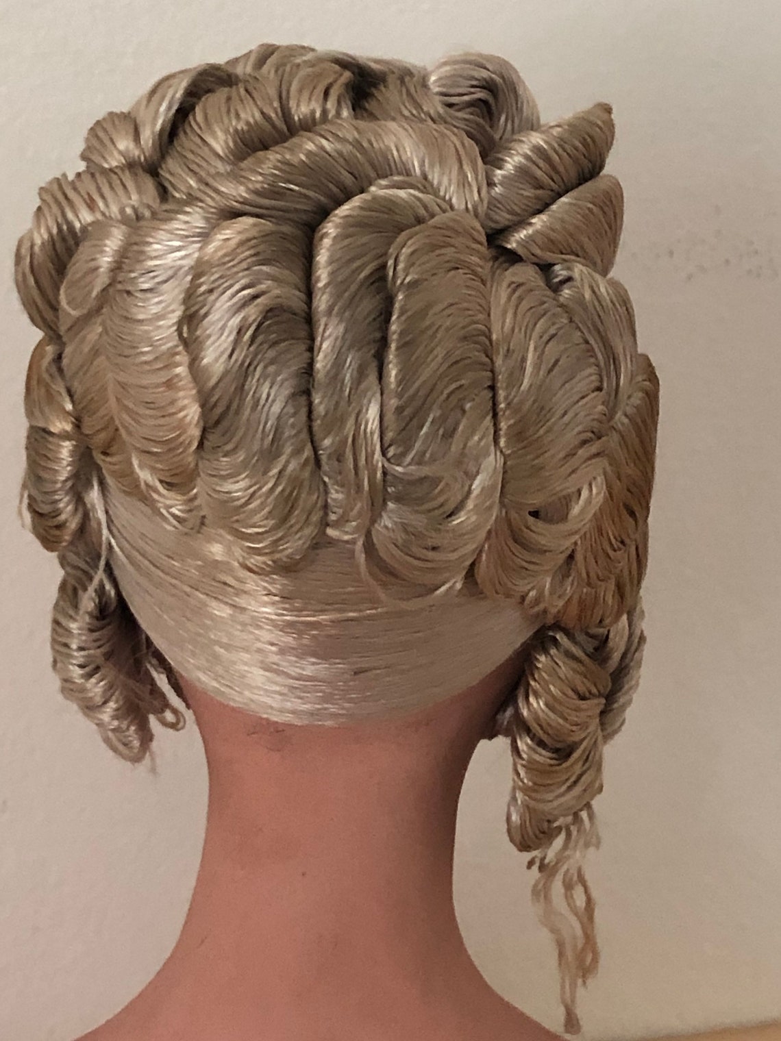 Ancienne Demi-Tête De Poupée Boudoir - Tête Seule Non Montée - Vintage France