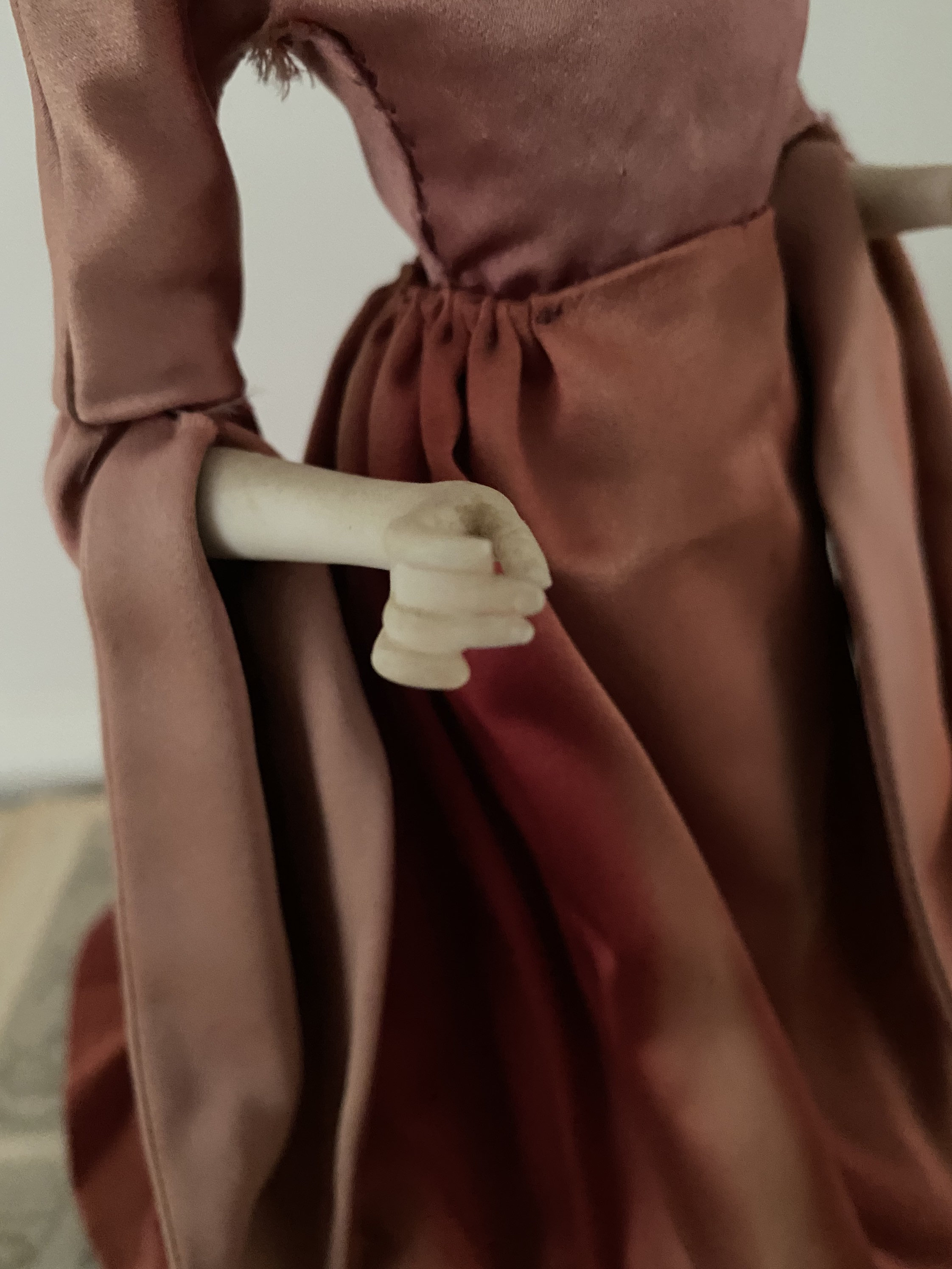 Vintage bisque half doll bust store display French doll maybe Etsy