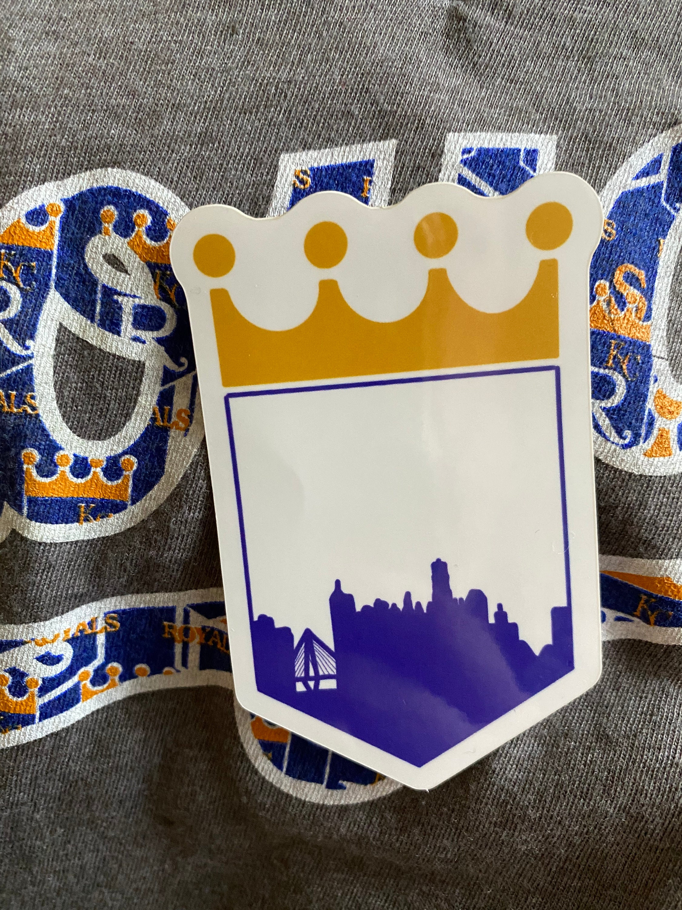 Royel Sticker Royals Crown Skyline Vinyl Sticker, Royals Car Decal, Royals Skyline ...