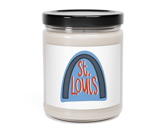 St Louis Arch Scented Soy Candle, 9oz