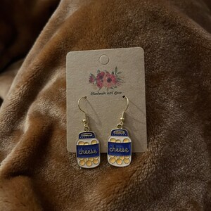 cheese jar gold earrings