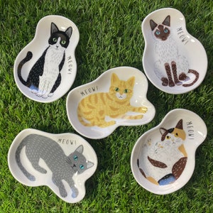 Small plate Cat Shape