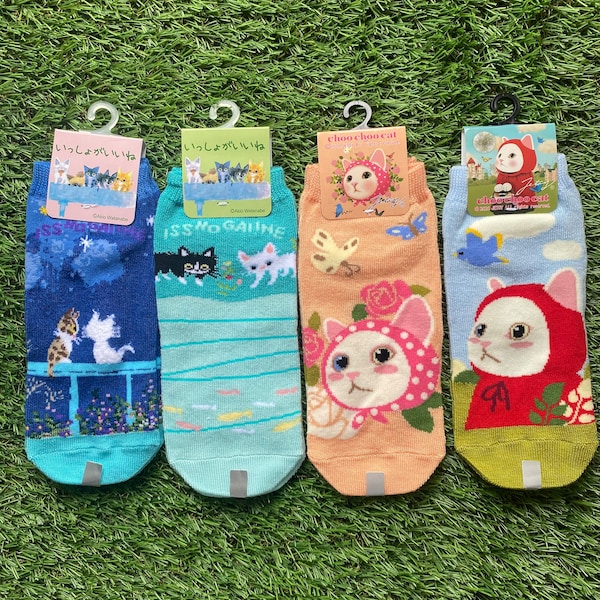 Cute Cat Japanese Socks